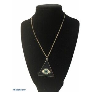 Zad Seeing Eye Gold Necklace